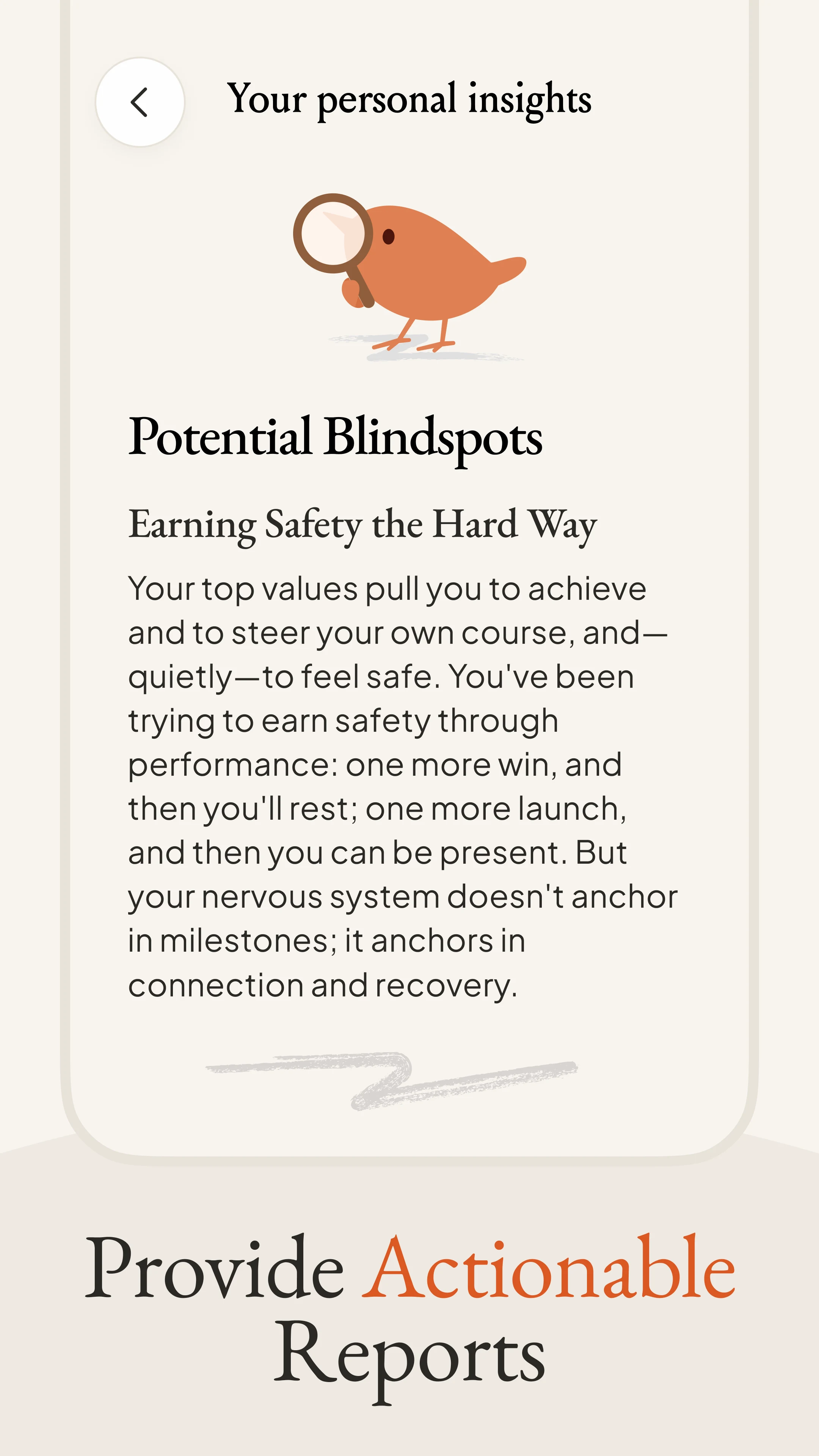 Purpose: AI Mentor & Coach screenshot