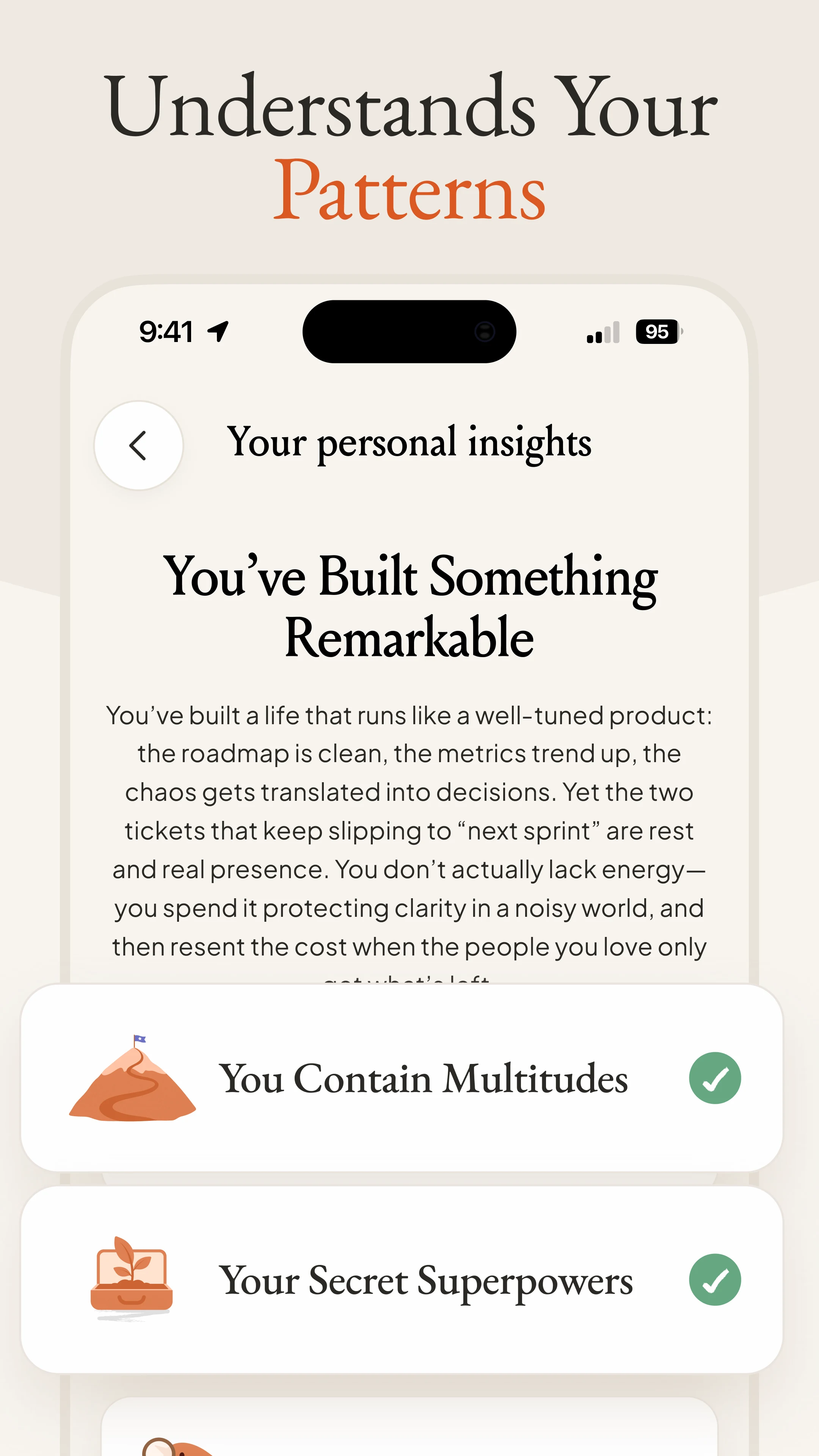 Purpose: AI Mentor & Coach screenshot